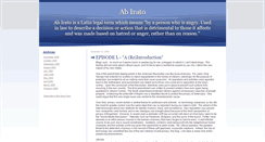 Desktop Screenshot of abirato.typepad.com