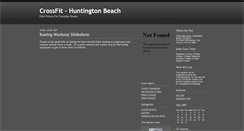 Desktop Screenshot of crossfithb.typepad.com