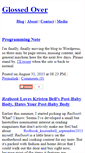 Mobile Screenshot of glossedover.typepad.com
