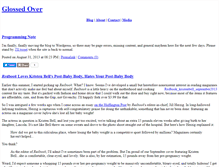 Tablet Screenshot of glossedover.typepad.com