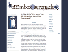 Tablet Screenshot of boomboxserenade.typepad.com