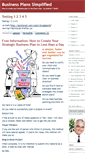 Mobile Screenshot of business-plans-simplified.typepad.com