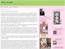 Tablet Screenshot of mrsgeek.typepad.com