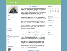 Tablet Screenshot of erinsheart4.typepad.com