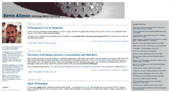 Desktop Screenshot of kevinallman.typepad.com