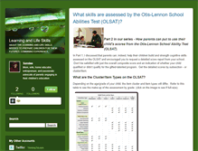 Tablet Screenshot of learningandlifeskills.typepad.com