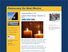 Tablet Screenshot of democracyfornewmexico.typepad.com
