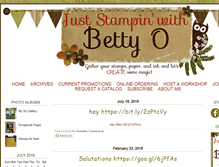 Tablet Screenshot of bettyo.typepad.com