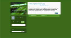 Desktop Screenshot of anniewerschingnude1.typepad.com
