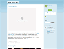 Tablet Screenshot of nickiminajsextape.typepad.com