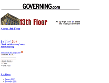 Tablet Screenshot of governing.typepad.com
