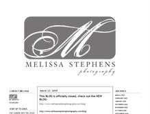 Tablet Screenshot of melissastephens.typepad.com