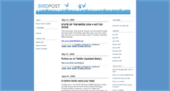 Desktop Screenshot of birdpost.typepad.com