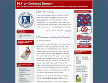 Tablet Screenshot of eminentdomain.typepad.com