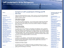 Tablet Screenshot of jefflouderback.typepad.com