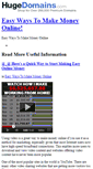 Mobile Screenshot of easywaystomakemoney.typepad.com