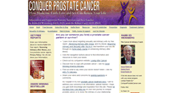 Desktop Screenshot of conquerprostatecancernow.typepad.com