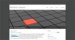 Desktop Screenshot of billgeist.typepad.com