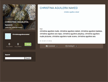 Tablet Screenshot of christinaaguileranaked.typepad.com
