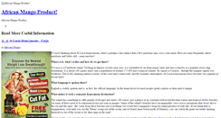 Desktop Screenshot of africanmangoproduct.typepad.com