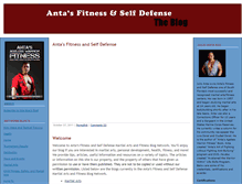 Tablet Screenshot of martialartsandfitness.typepad.com