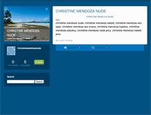 Tablet Screenshot of christinemendozanude1.typepad.com