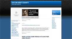 Desktop Screenshot of eyeondentcounty.typepad.com