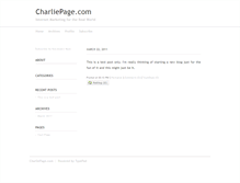 Tablet Screenshot of charliepage.typepad.com