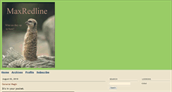 Desktop Screenshot of maxredline.typepad.com
