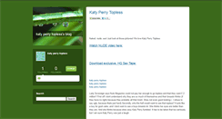 Desktop Screenshot of katyperrytoplesssteerclearof.typepad.com