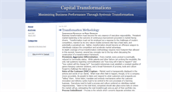 Desktop Screenshot of capitaltransformations.typepad.com
