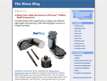 Tablet Screenshot of bisongear.typepad.com