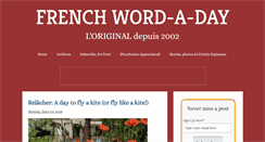 Desktop Screenshot of french-word-a-day.typepad.com