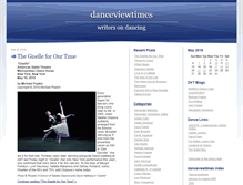 Tablet Screenshot of danceviewtimes.typepad.com