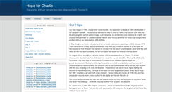 Desktop Screenshot of hopeforcharlie.typepad.com
