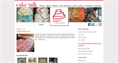 Desktop Screenshot of caketalk.typepad.com
