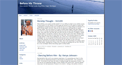 Desktop Screenshot of beforehisthrone.typepad.com