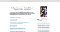 Desktop Screenshot of cyclingcommentary.typepad.com