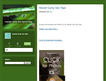 Tablet Screenshot of mariahcareysextapeinscribe.typepad.com