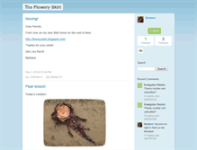 Tablet Screenshot of floweryskirt.typepad.com