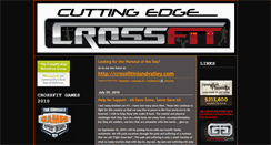 Desktop Screenshot of cuttingedgecrossfit.typepad.com