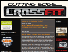Tablet Screenshot of cuttingedgecrossfit.typepad.com