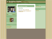 Tablet Screenshot of breakawaycoaching.typepad.com