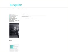 Tablet Screenshot of bespoke.typepad.com