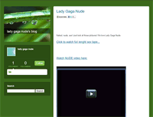Tablet Screenshot of ladygaganudeloved.typepad.com