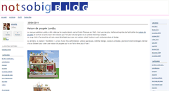 Desktop Screenshot of notsobigblog.typepad.com