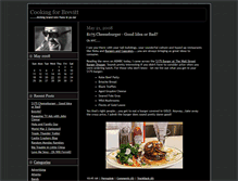 Tablet Screenshot of cookingforbrevitt.typepad.com