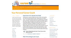 Desktop Screenshot of careerfyi.typepad.com