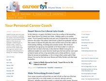 Tablet Screenshot of careerfyi.typepad.com