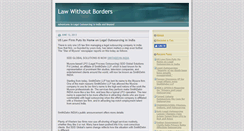 Desktop Screenshot of lawwithoutborders.typepad.com